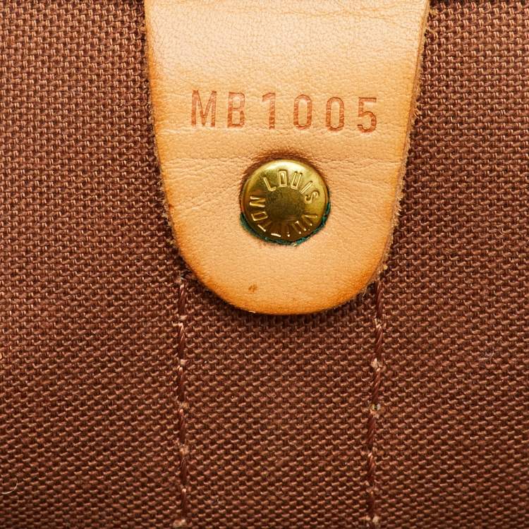 Pre Owned Louis Vuitton Monogram Canvas Keepall Bandoulière 60 Bag