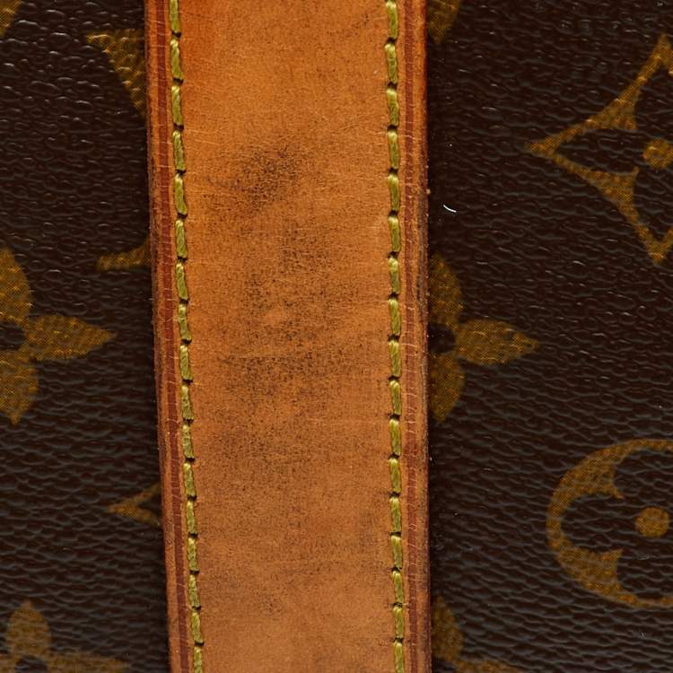 Pre Owned Louis Vuitton Monogram Canvas Keepall Bandoulière 60 Bag