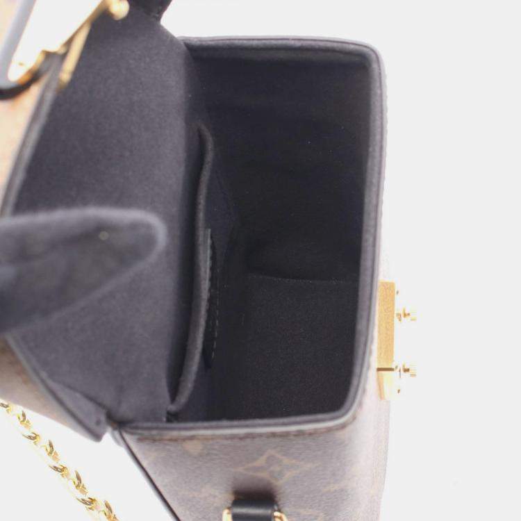 Pre Owned Louis Vuitton Camera Box Brown Monogram Canvas Handbag