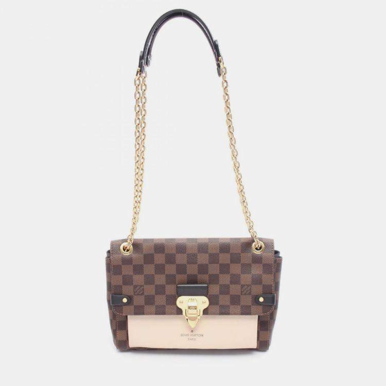 Pre Owned Louis Vuitton Vavin PM Brown Canvas Tote Bag