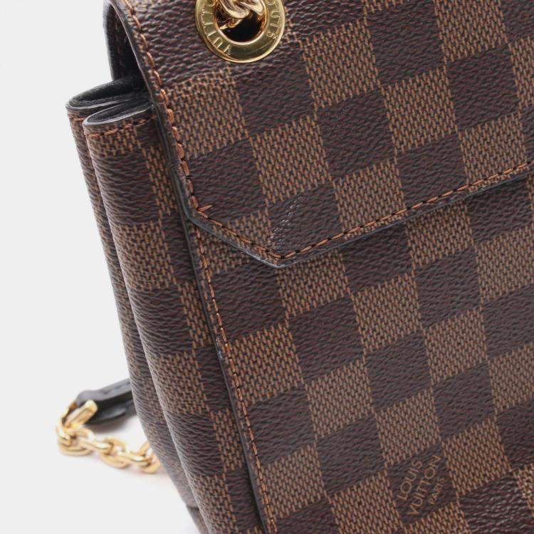 Pre Owned Louis Vuitton Vavin PM Brown Canvas Tote Bag