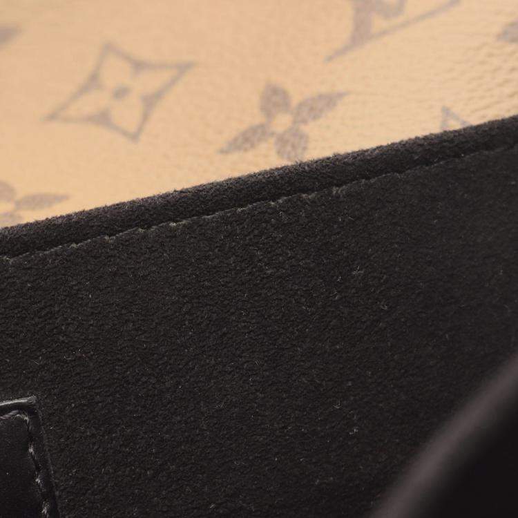 Pre Owned Louis Vuitton Metis Brown Monogram Canvas Shoulder Bag