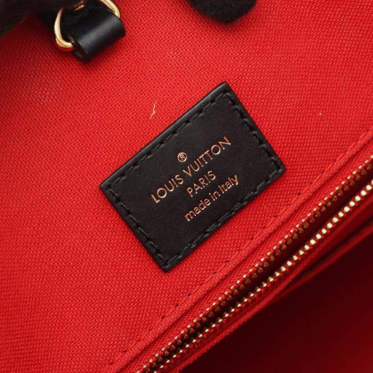 مملوكة مسبقًا Louis Vuitton On The Go MM Brown Coated Canvas Totes Bag