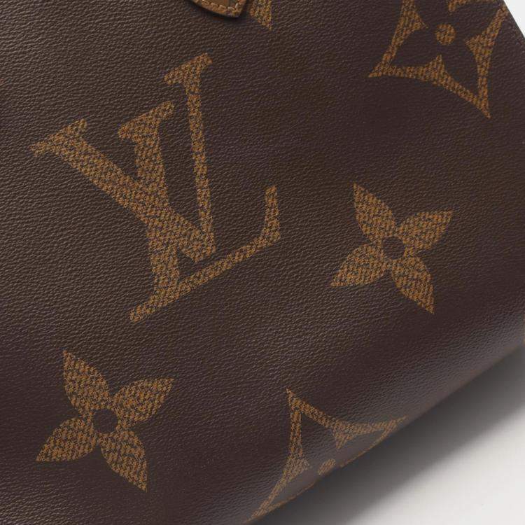 مملوكة مسبقًا Louis Vuitton On The Go MM Brown Coated Canvas Totes Bag