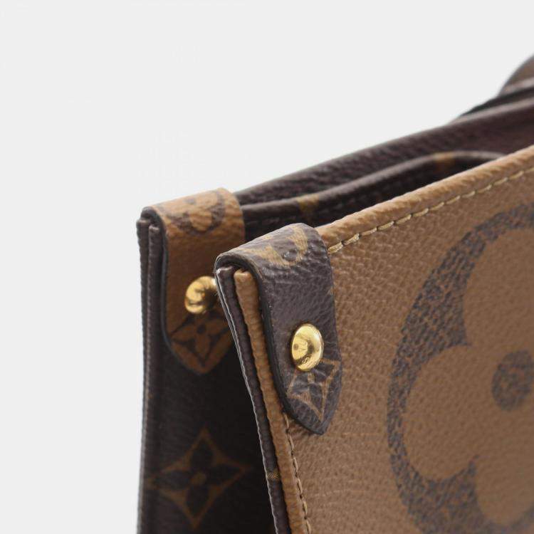 مملوكة مسبقًا Louis Vuitton Onthego GM Brown Monogram Canvas Tote Bag