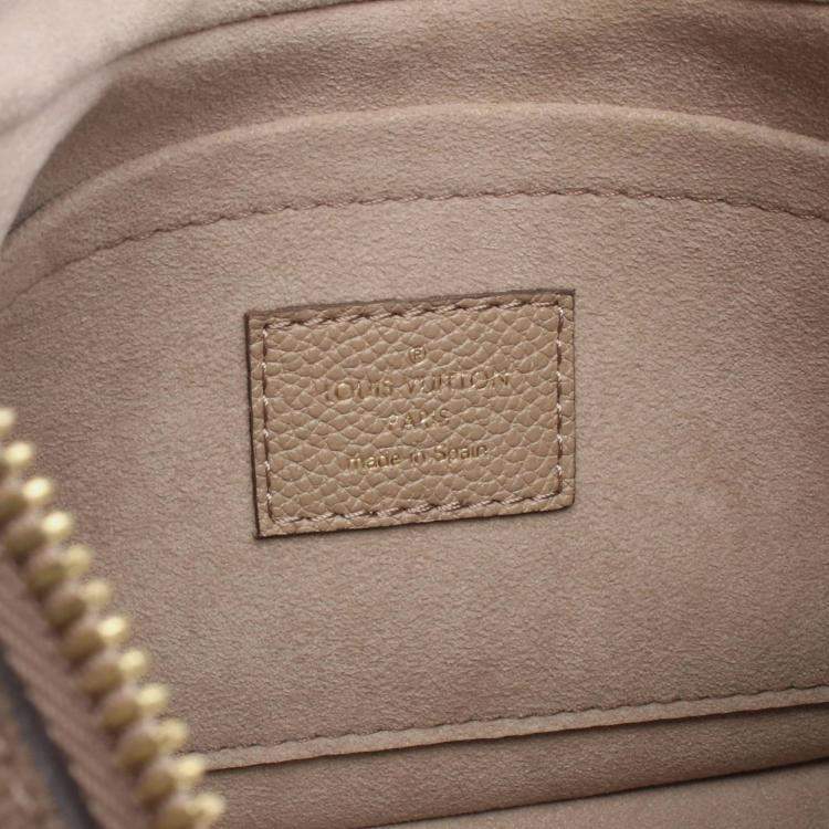 Pre Owned Louis Vuitton Bagatelle NM Beige Empreinte Monogram Giant Hobo Bag