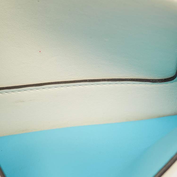 Pre Owned Louis Vuitton Cream Leather LV Pont 9 Bag