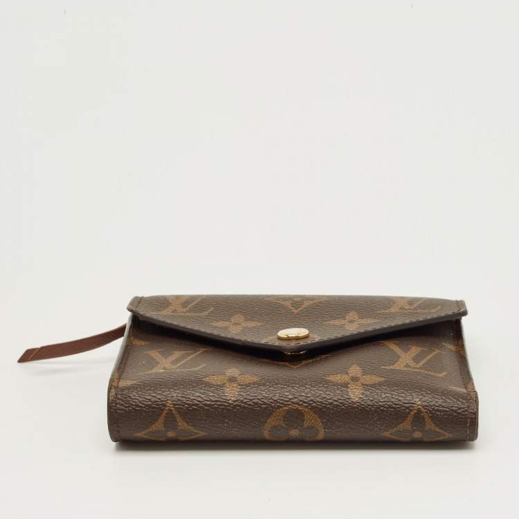 Pre Owned Louis Vuitton Monogram Canvas Victorine Wallet