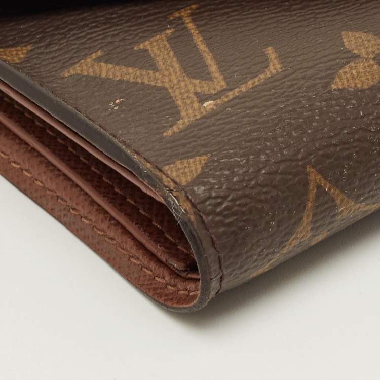 Pre Owned Louis Vuitton Monogram Canvas Victorine Wallet