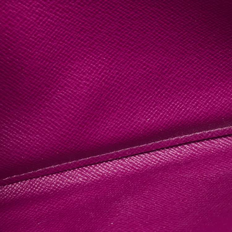 Pre Owned Louis Vuitton Cassis Epi Leather Sarah Wallet