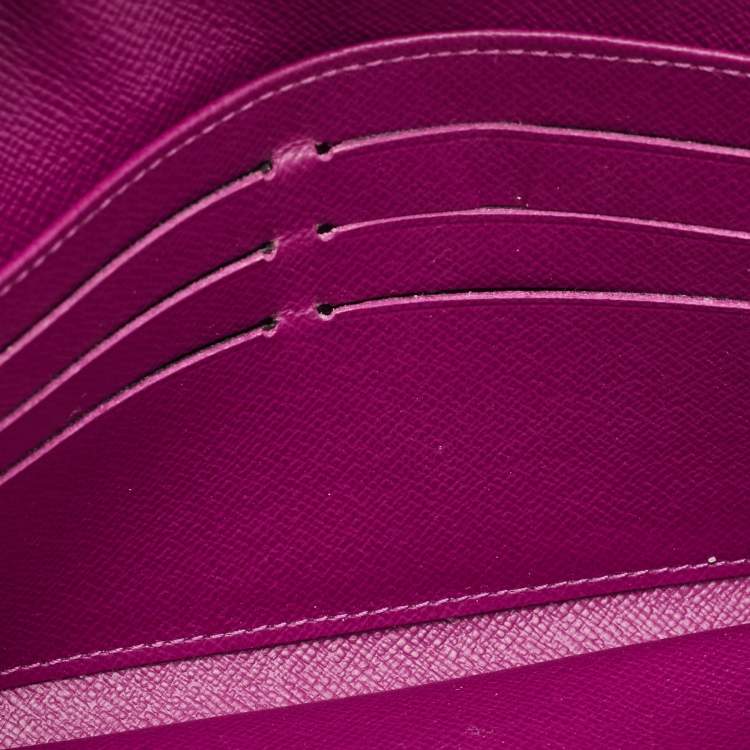 Pre Owned Louis Vuitton Cassis Epi Leather Sarah Wallet