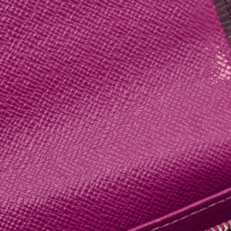 Pre Owned Louis Vuitton Cassis Epi Leather Sarah Wallet