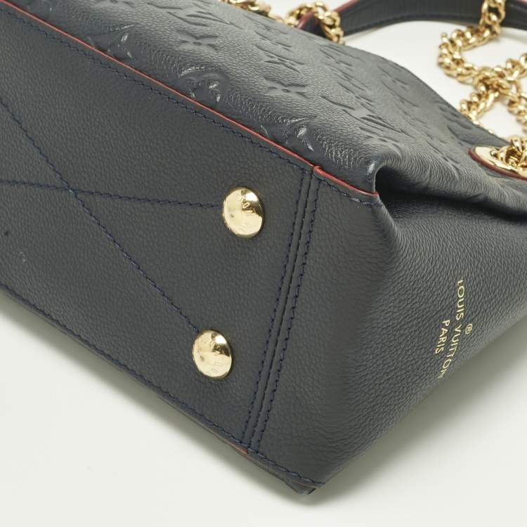 Pre Owned Louis Vuitton Celeste Monogram Empreinte Leather Surene BB Bag