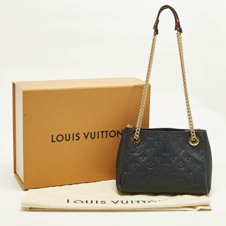 Pre Owned Louis Vuitton Celeste Monogram Empreinte Leather Surene BB Bag