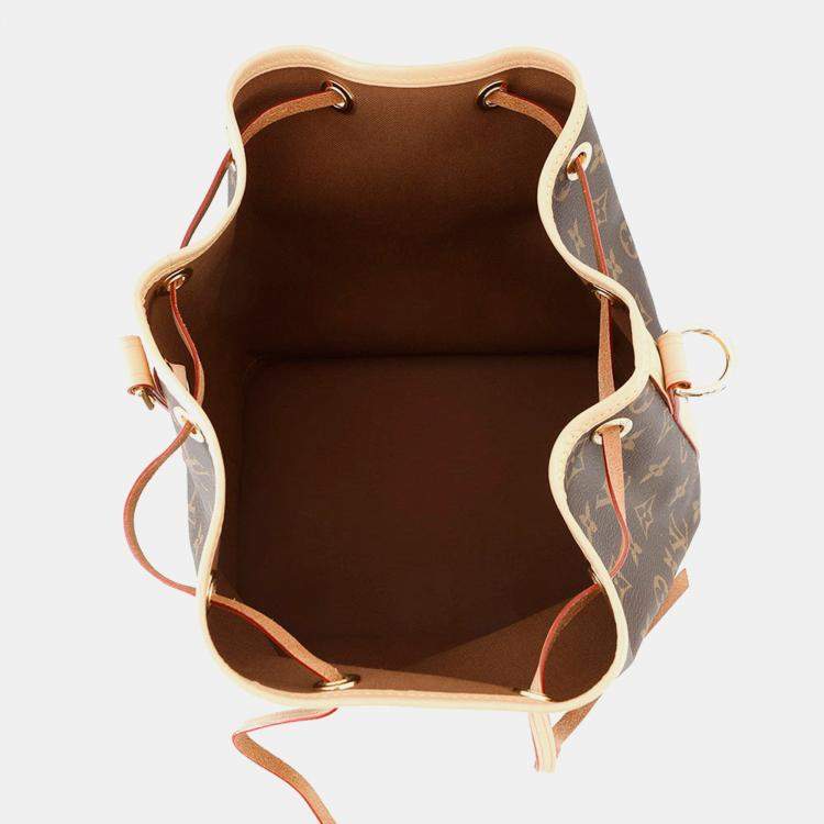 مملوكة مسبقًا Louis Vuitton Petit Noe Brown Monogram Canvas Shoulder Bag