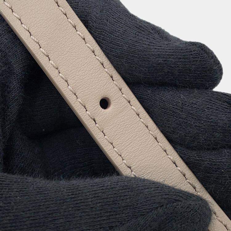 Pre Owned Louis Vuitton Babylone PM Grey Monogram Empreinte Leather Tote Bag