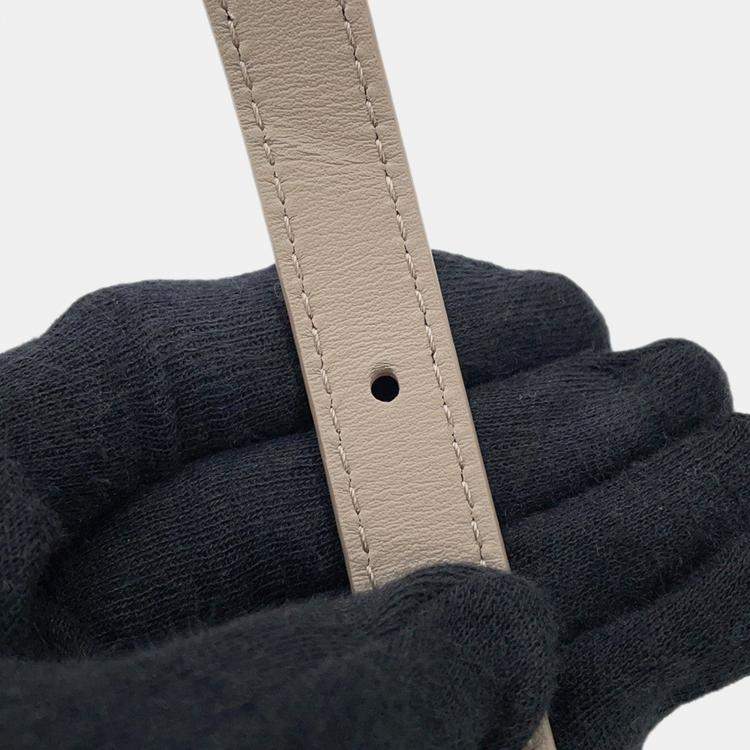 Pre Owned Louis Vuitton Babylone PM Grey Monogram Empreinte Leather Tote Bag