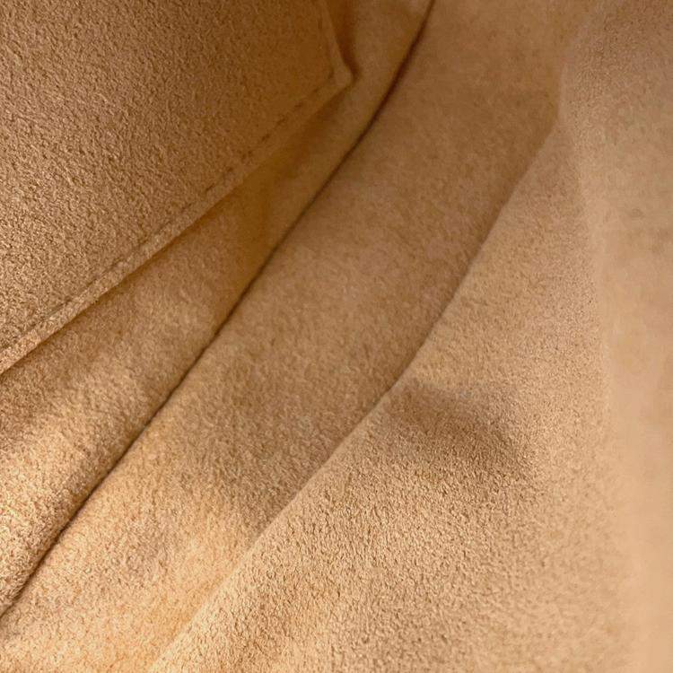 Pre Owned Louis Vuitton Multi Pochette Accessoires Cream Monogram Empreinte Calfskin Leather Crossbody Bag