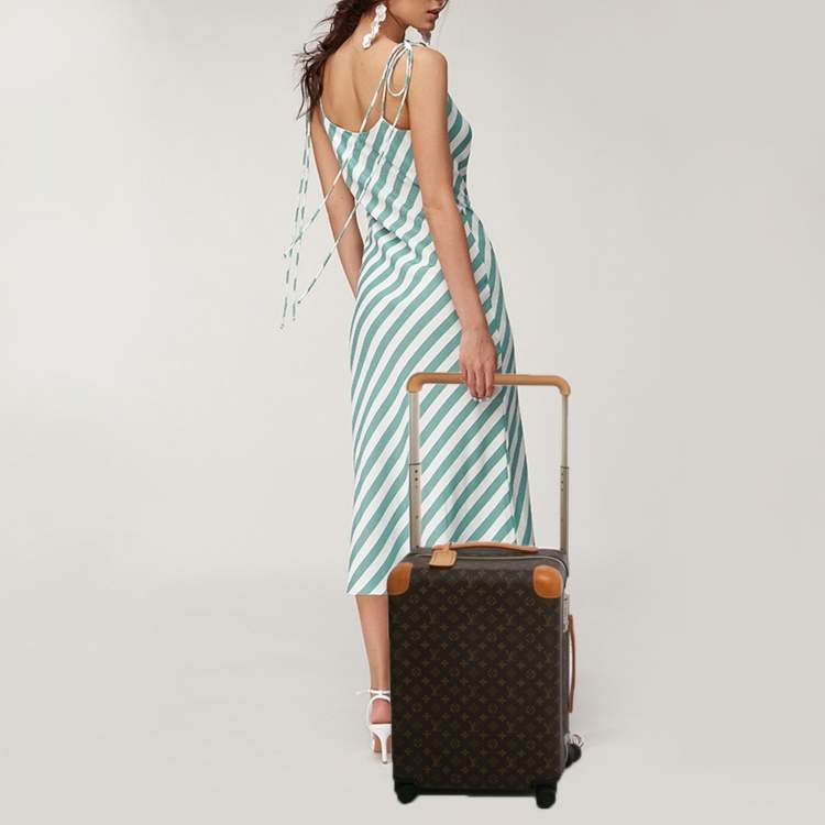 Pre Owned Louis Vuitton Monogram Canvas Horizon 55 Suitcase