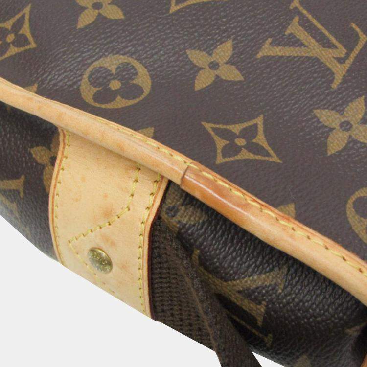 Pre Owned Louis Vuitton Monogram Congo PM Brown Canvas Backpack