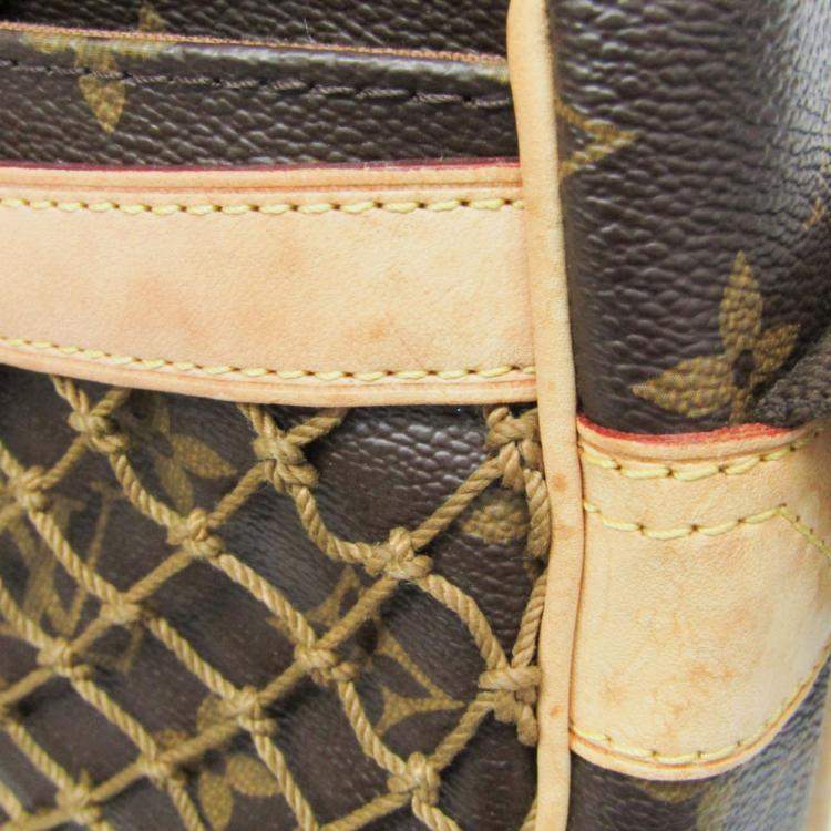 Pre Owned Louis Vuitton Monogram Congo PM Brown Canvas Backpack