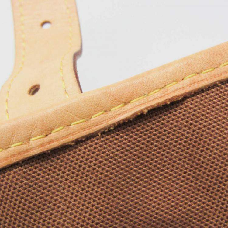 Pre Owned Louis Vuitton Monogram Congo PM Brown Canvas Backpack