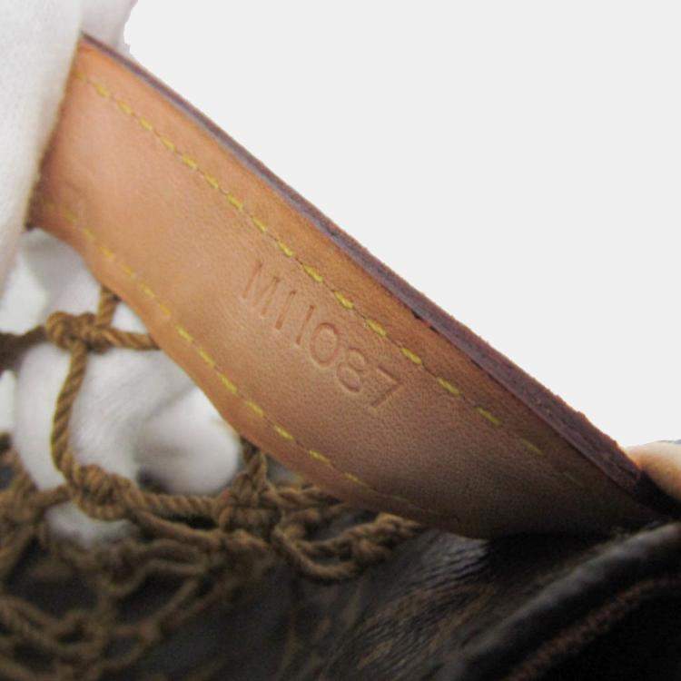 Pre Owned Louis Vuitton Monogram Congo PM Brown Canvas Backpack