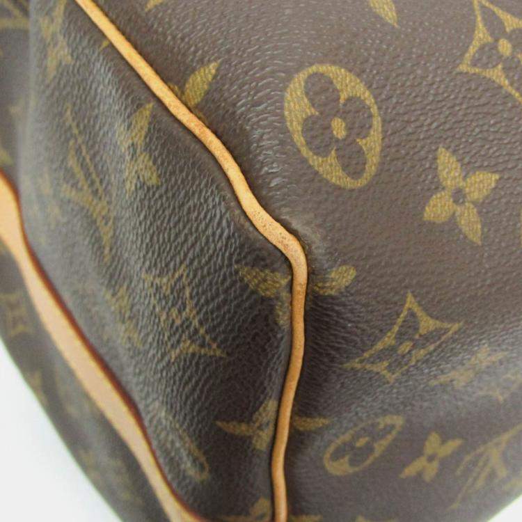 Pre Owned Louis Vuitton Keepall Bandouliere 50 Monogram Canvas Duffel Bag