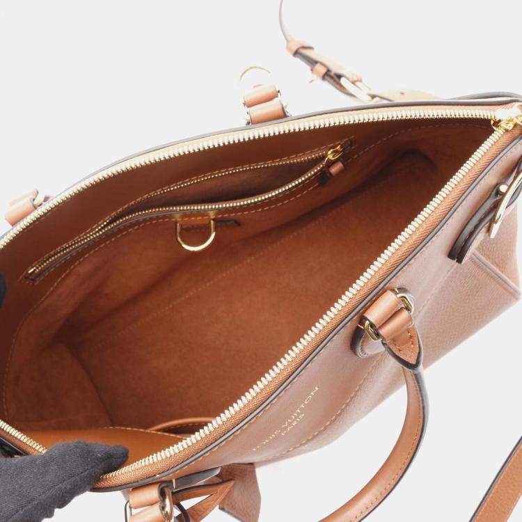 مملوكة مسبقًا Louis Vuitton Vendome MM Gold Brown Taurillon Leather Top Handle Bag