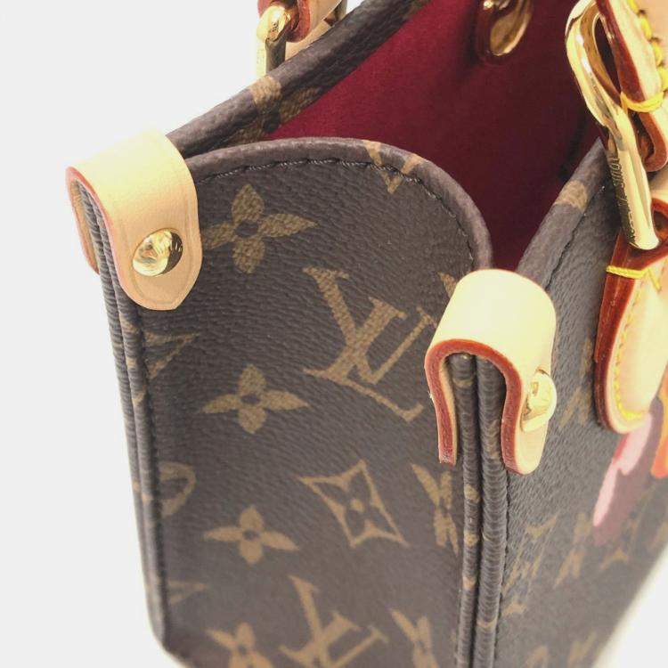 مملوكة مسبقًا Louis Vuitton On The Go Takashi Murakami Panda Bb Brown Monogram Canvas Tote Bag