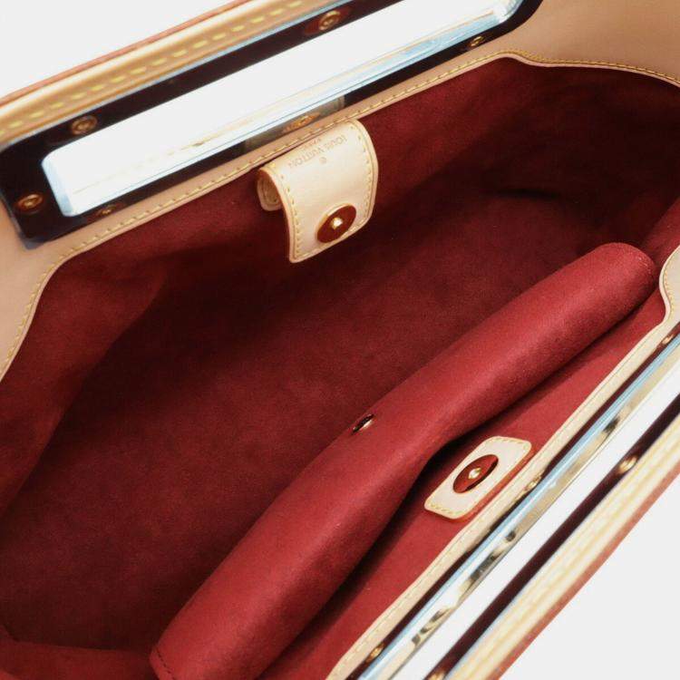 Pre Owned Louis Vuitton Monogram Multicolore Judy MM White Canvas Shoulder Bag