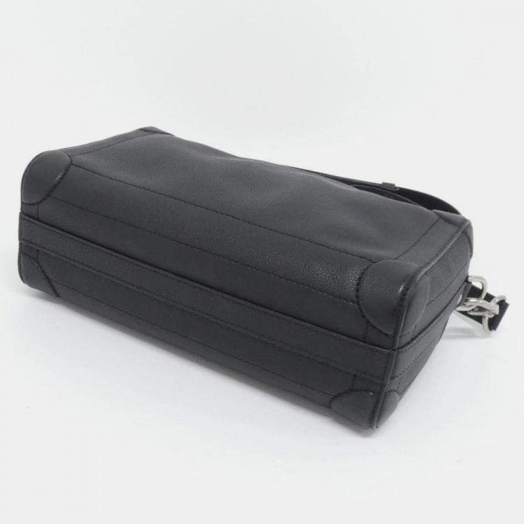 Pre Owned Louis Vuitton Soul Trunk EW Calfskin Leather Shoulder Bag