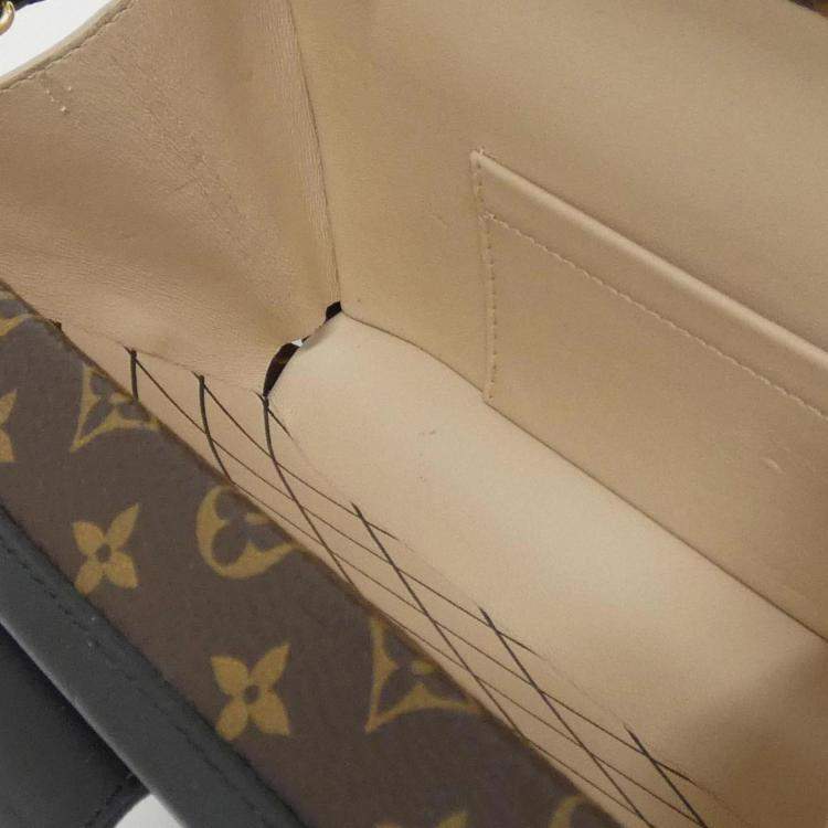 Pre Owned Louis Vuitton Petite Malle Monogram Canvas Shoulder Bag