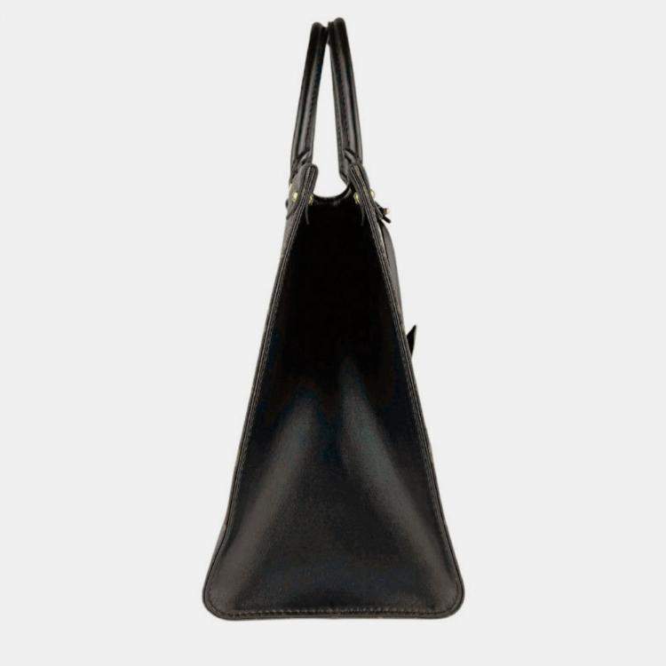 Pre Owned Louis Vuitton Fall In Love On The Go MM Brown Monogram Canvas Tote Bag