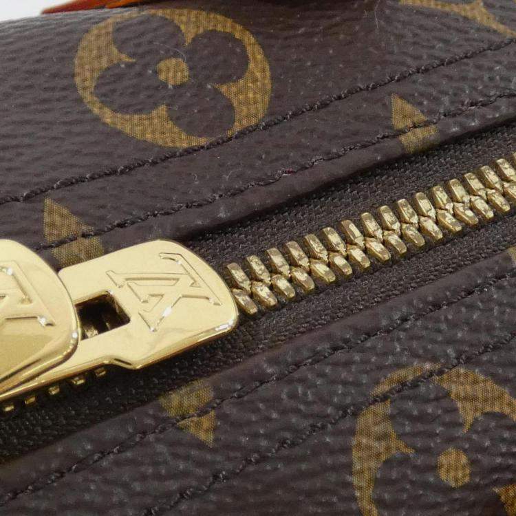 Pre Owned Louis Vuitton Monogram Speedy Bandouliere 30 Brown Monogram Coated Canvas Boston Bag