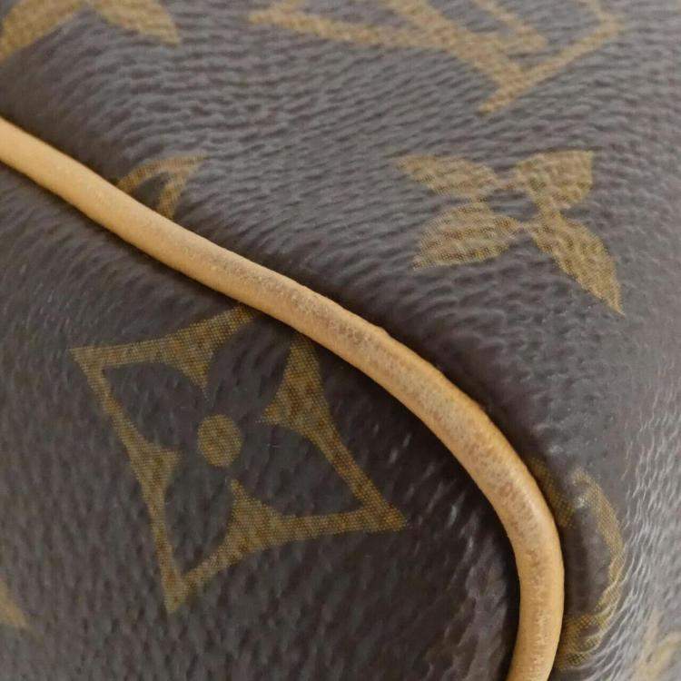 Pre Owned Louis Vuitton Monogram Speedy Bandouliere 30 Brown Monogram Coated Canvas Boston Bag