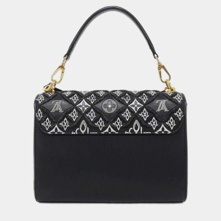 Pre Owned Louis Vuitton Since 1854 Twist MM Jacquard Shoulder Bag