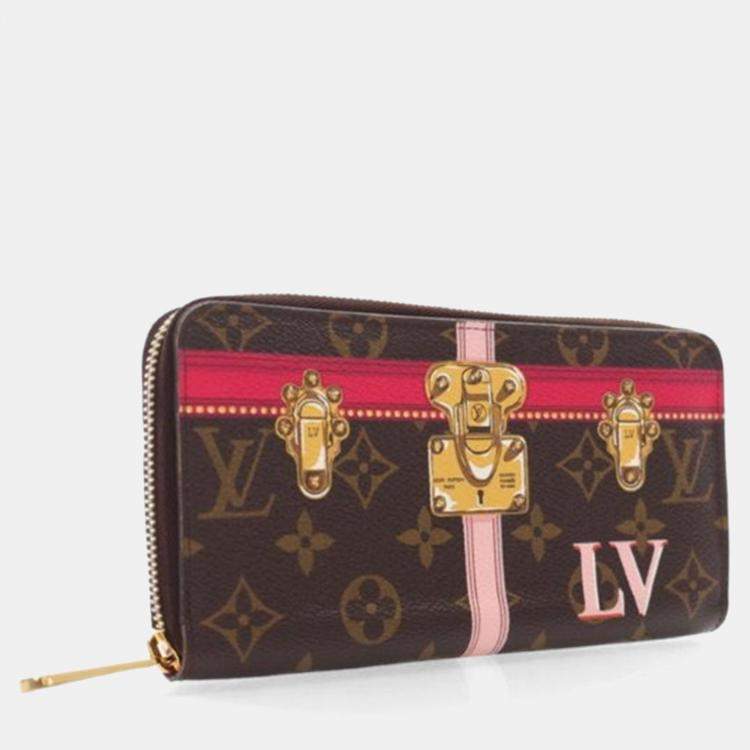 مملوكة مسبقًا Louis Vuitton Monogram Summer Trunks Monogram Canvas Zippy Wallet