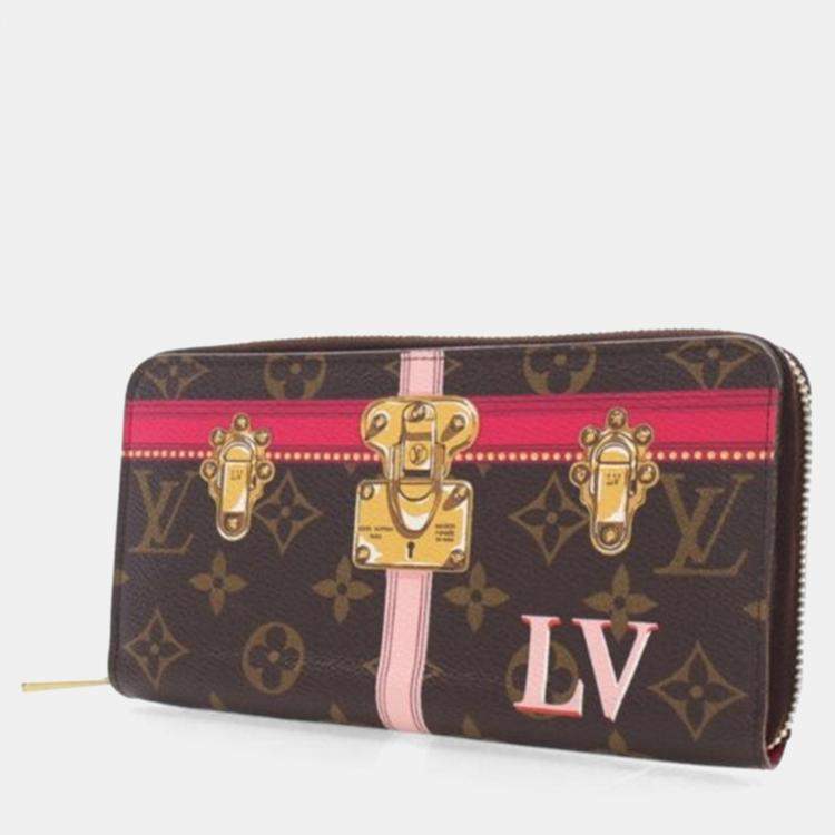 مملوكة مسبقًا Louis Vuitton Monogram Summer Trunks Monogram Canvas Zippy Wallet