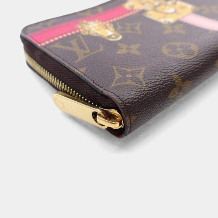 مملوكة مسبقًا Louis Vuitton Monogram Summer Trunks Monogram Canvas Zippy Wallet