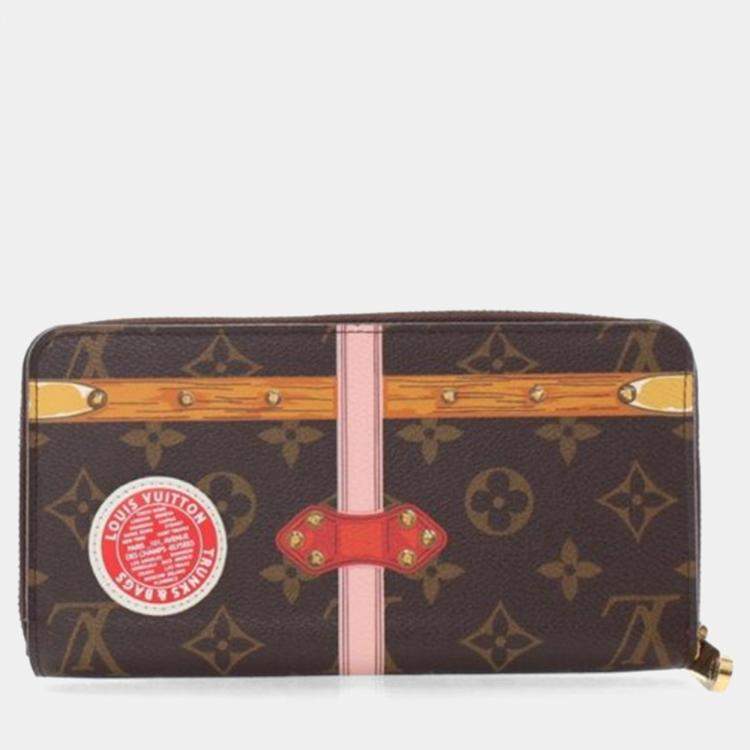 مملوكة مسبقًا Louis Vuitton Monogram Summer Trunks Monogram Canvas Zippy Wallet