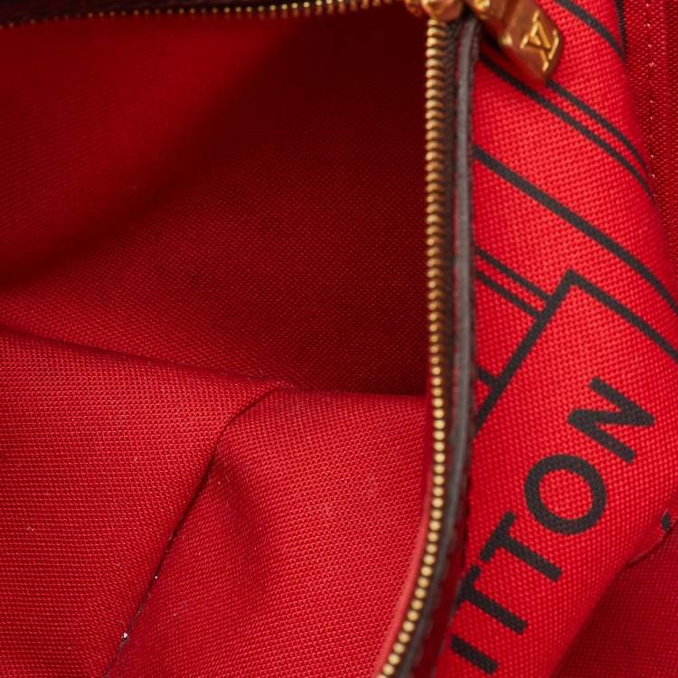 Pre Owned Louis Vuitton Damier Ebene Canvas Neverfull MM Bag