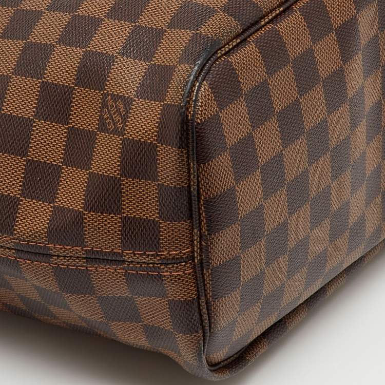 Pre Owned Louis Vuitton Damier Ebene Canvas Neverfull MM Bag