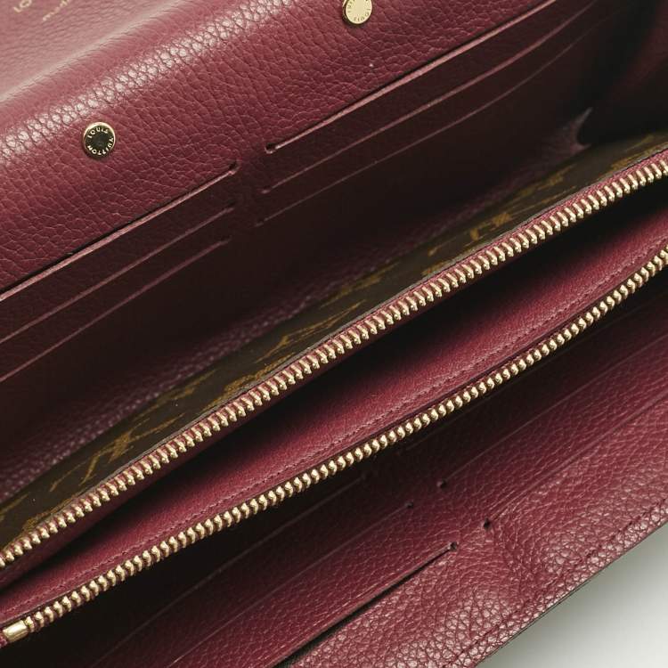 Pre Owned Louis Vuitton Aurore Monogram Canvas Pallas Wallet