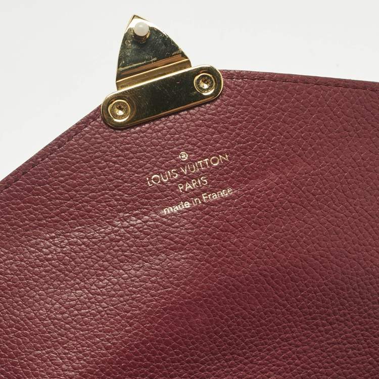 Pre Owned Louis Vuitton Aurore Monogram Canvas Pallas Wallet