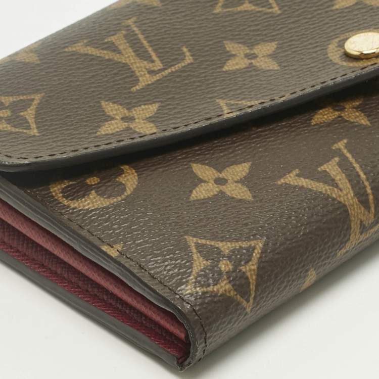 Pre Owned Louis Vuitton Monogram Canvas Sarah Wallet