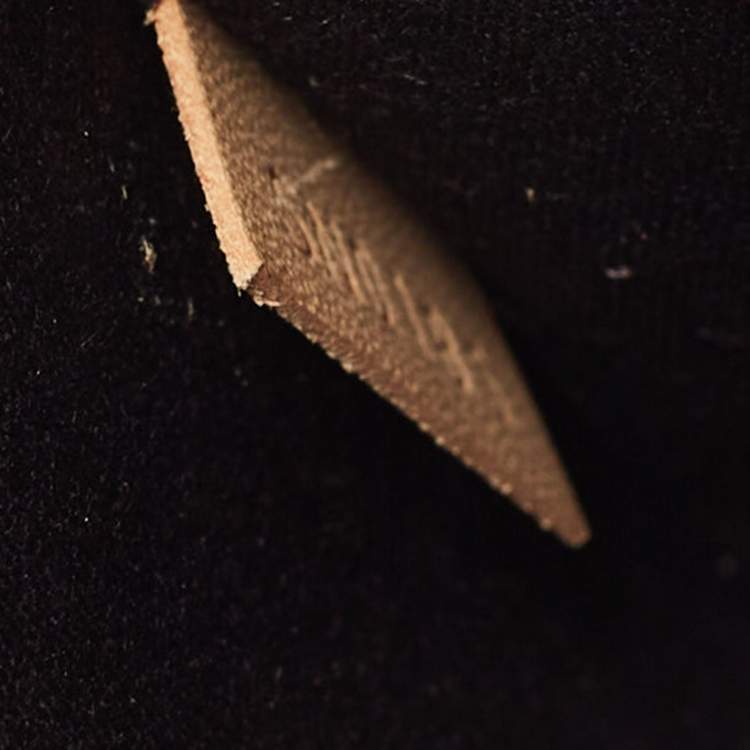 Pre Owned Louis Vuitton Citrine/Black Monogram Vernis Stickers Alma BB Bag