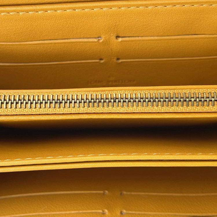 مملوكة مسبقًا Louis Vuitton Zippy Blue Monogram Denim Wallet