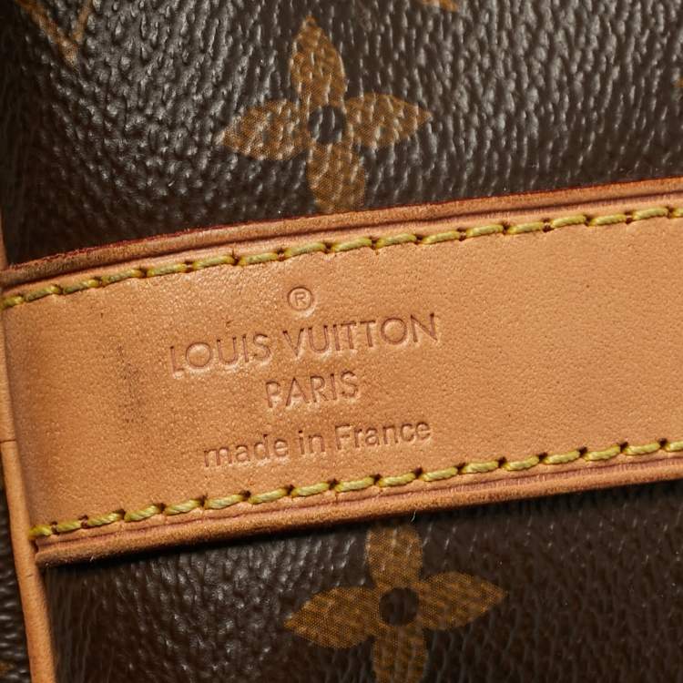 Pre Owned Louis Vuitton Monogram Canvas Keepall Bandouliere 45 Bag