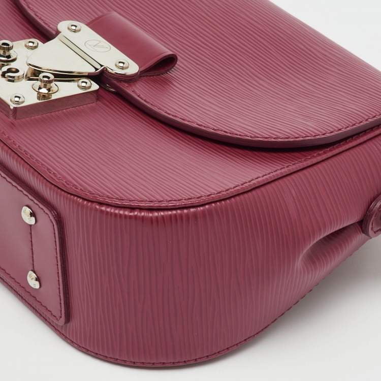 Pre Owned Louis Vuitton Fuchsia Epi Leather Eden PM Bag